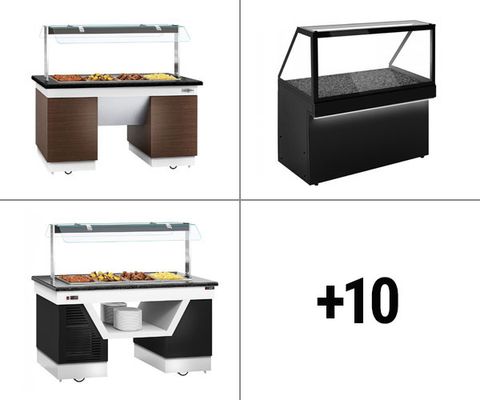 Buffédiskar & Salladsbarer