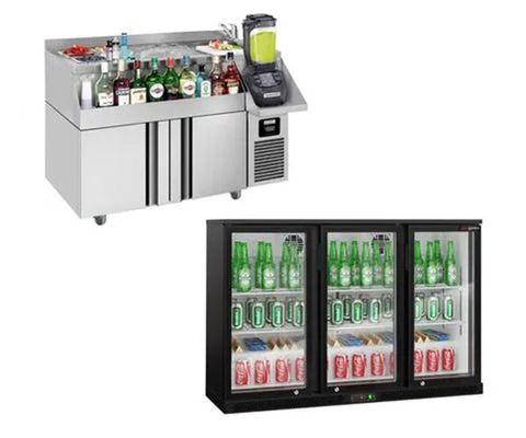 Commercial Back Bar Display Fridges