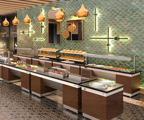 Büfé pultok és salátabárok