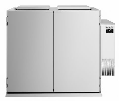 Installation garbage can cooler