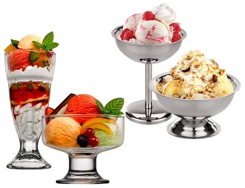Ice cream sundaes 