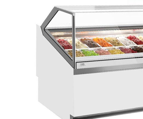 Ice cream counters - Angular - Air circulation & Static