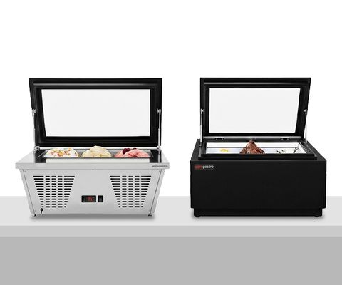 Vitrines à glace de table