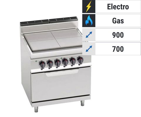 Hotplate stoves with ovens