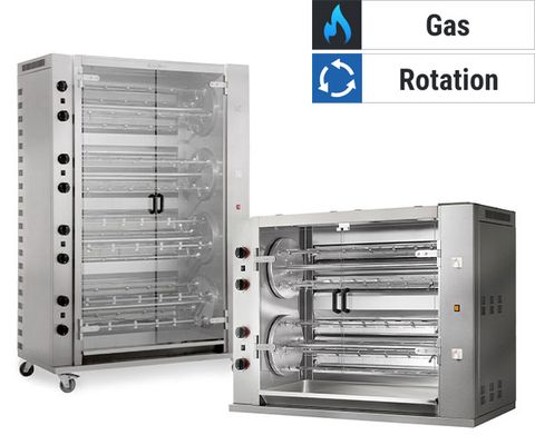 Grelhador de frango a gás ROTATION