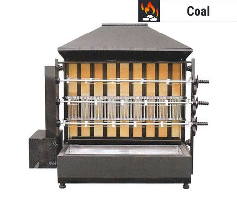 Grelhadores de frango a carvão