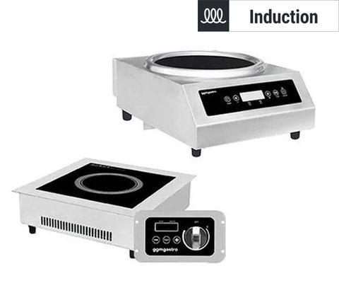 Small induction table devices