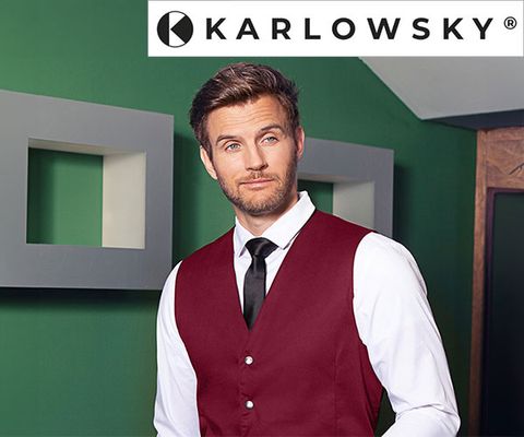 KARLOWSKY |  Men's vest Kai Bordeaux