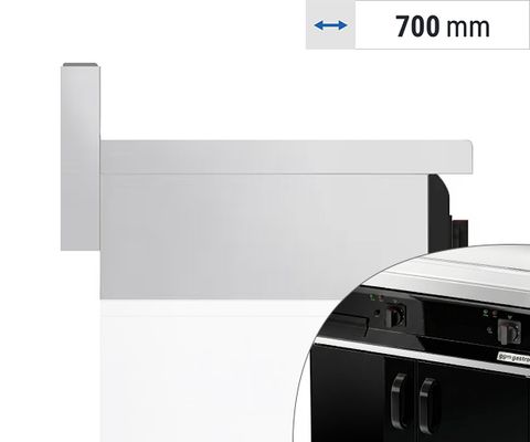 Cooking series MARIO - Stainless steel - Black 700