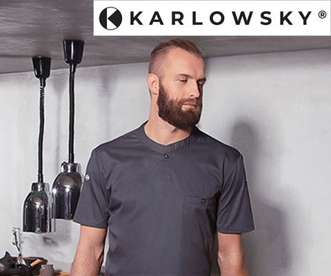 	KARLOWSKY | short sleeve - anthracite