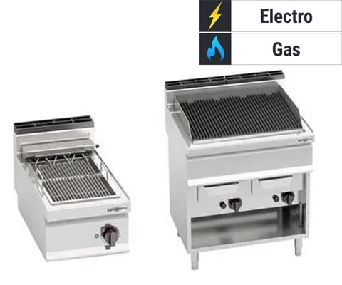 Lava stone / water / electric grills - LORENZO 700