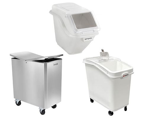 Flour trolley & container