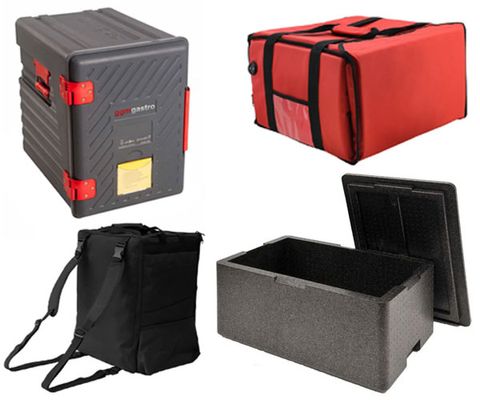 Thermoboxes, Pizza bags & Transport bags 