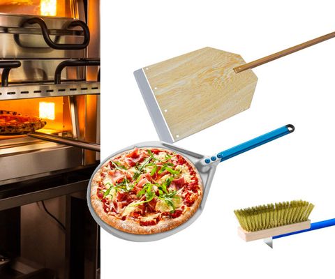 Palas y cepillos para pizza