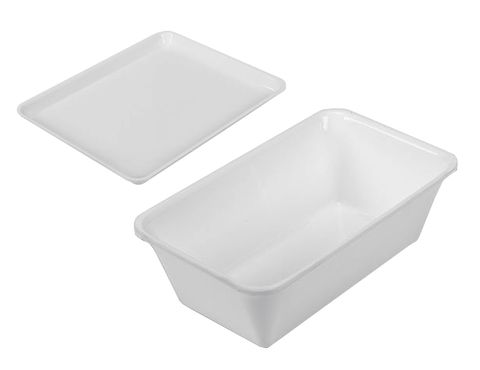 Prezentační podnosy / misky bílé - bez BPA