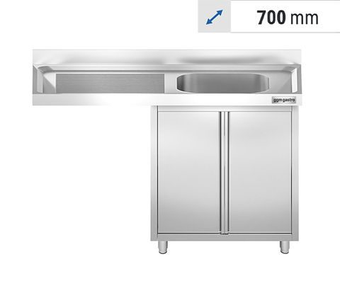 Dishwasher cabinets - 1 basin 700 deep