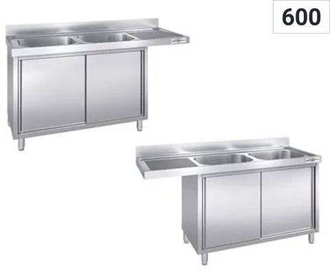 Armoires pour lave-vaisselle - 2 éviers 600 profondeur