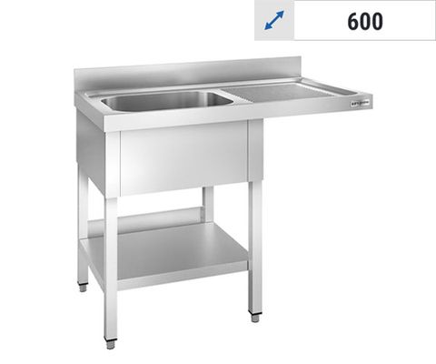 Diskmaskinsbänkar 1 ho - djup 600 mm