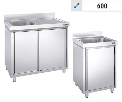 Diskskåp - 1 ho - 600 mm