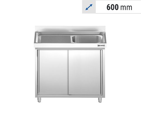 Sink cabinets - 1 basin - 600 