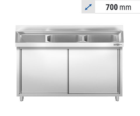 Sink cabinets - 2 basins - 700 