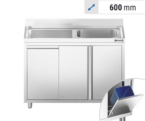 Sink cabinets with built-in elements - 1 basin - 600 