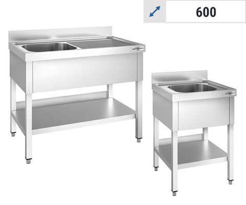 Diskbänkar 1 ho - djup 600 mm