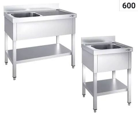 Evier 1 cuve - Profondeur 600 mm