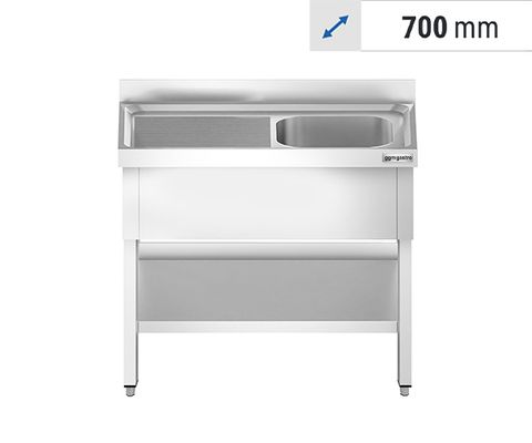 Sink units 1 basin - depth 700 mm