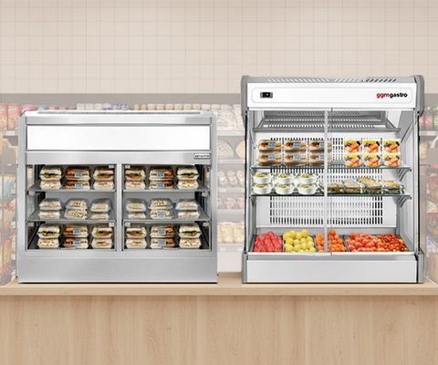 Vitrine frigorifice de masă cu autoservire