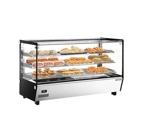 Warming display cases