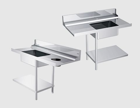 Masă intrare în mașină de spălat vase