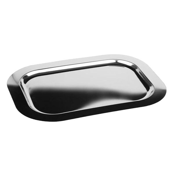 (6 Stück) Tablett - FINESSE - Edelstahl - 475x300mm - Höhe: 15mm