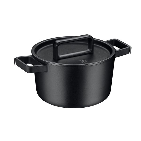 WMF | FLAVOUR - Topf - Ø 220mm - Gusseisen - 4,3 Liter - inkl. Deckel - Schwarz