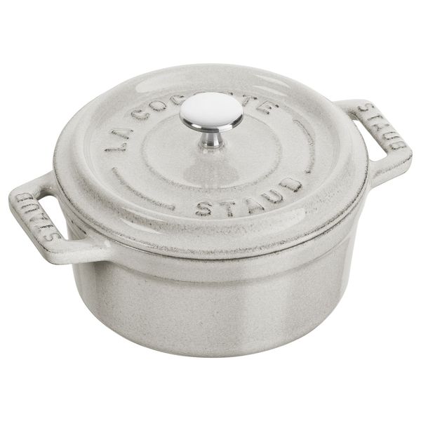 STAUB | LA COCOTTE - Mini Cocotte - Ø 100mm - Gusseisen - Weisser Trüffel