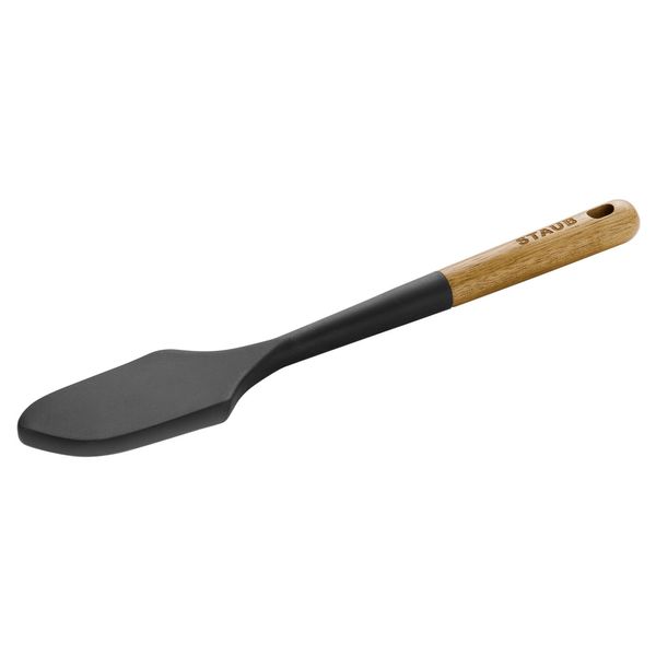 STAUB | Teigschaber - 300mm - Silikon/Holz - Schwarz