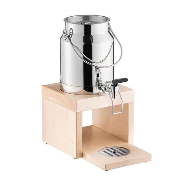 Milchspender - BRIDGE - 3 Liter - inkl. Kühlakku im Standfuß & Touchless Adapter