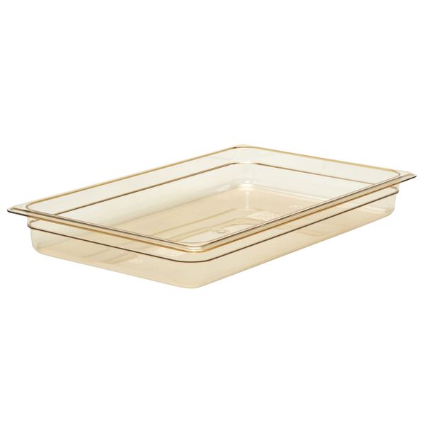(6 Stück) CAMBRO | H-PAN™ - Hitzebeständiger Behälter GN 1/1 - Bernstein - Höhe: 65mm