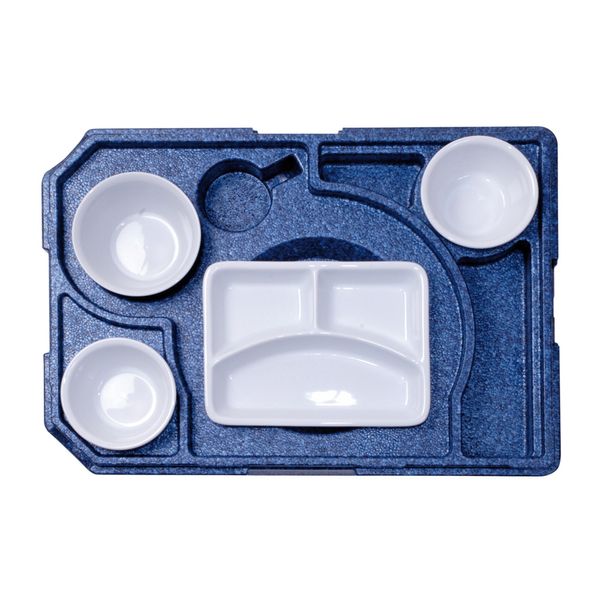 (10 Stück) THERMO FUTURE BOX | Thermobox DINNER +3 - Schwarz