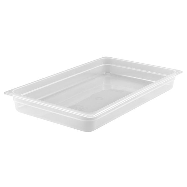 (6 Stück) CAMBRO | Polypropylen-Behälter GN 1/1 - Milchig - Höhe: 100mm