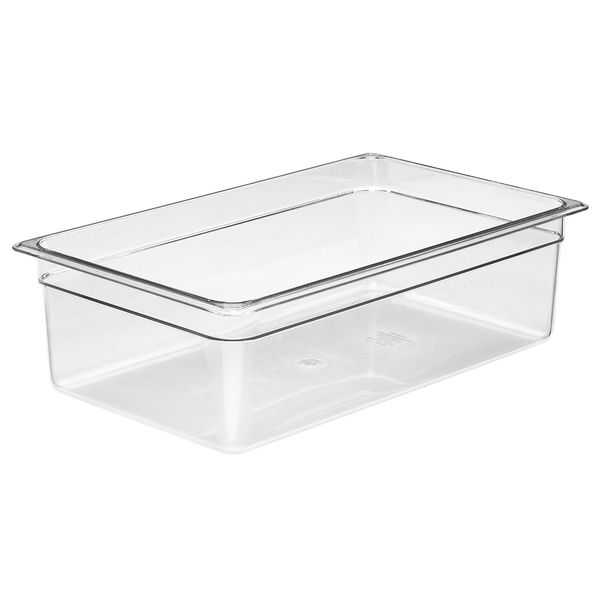 (6 Stück) CAMBRO | CAMVIEW® - Copolymer-Behälter GN 1/1 - Transparent - Höhe: 150mm - BPA-Frei