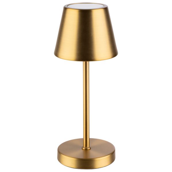 Tischleuchte - MERLE MICRO  - dimmbar in 3 Stufen - Ø 80mm - Gold