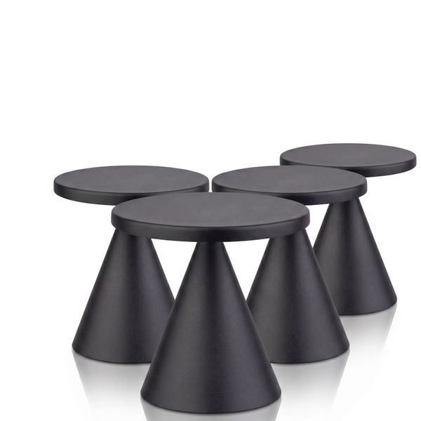 (4 Stück) Tischleuchte - CONE MINI - Ø 130mm - Schwarz