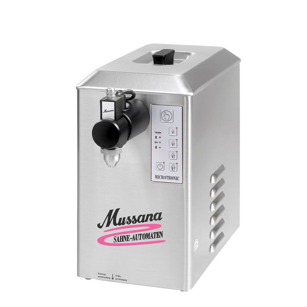 MUSSANA | PONY - Sahnemaschine - 2 Liter - 500 Watt - 230 Volt - mit Kühlung