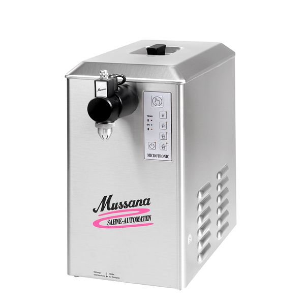 MUSSANA | LADY - Sahnemaschine - 6 Liter - 500 Watt - 230 Volt - mit Kühlung