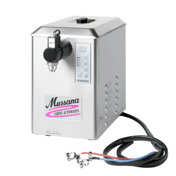 MUSSANA | BOY MOBIL - Sahnemaschine - 4 Liter - 	372 Watt - 12 Volt - mit Kühlung