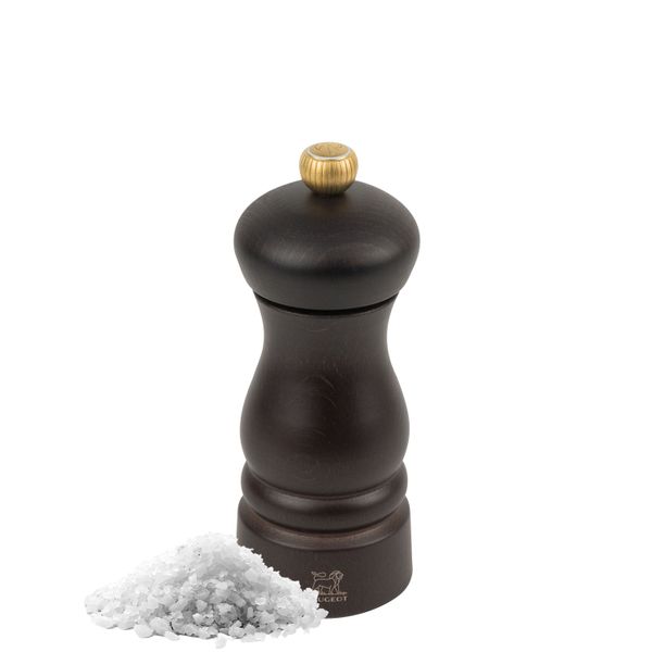(6 Stück) PEUGEOT | CLERMONT - Salzmühle - Holz - Schokolade - Höhe: 130mm