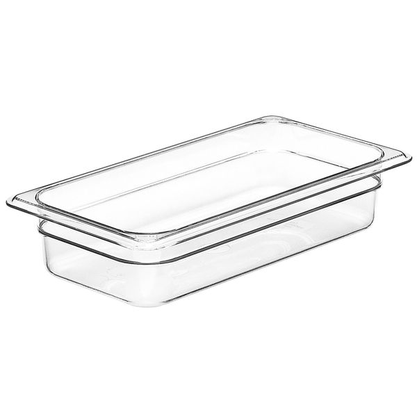(6 Stück) CAMBRO | CAMVIEW® - Copolymer-Behälter GN 1/3 - Transparent - Höhe: 65mm - BPA-Frei