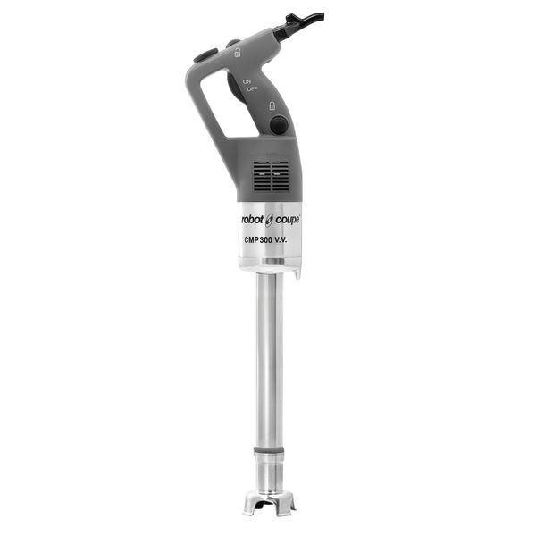 ROBOT COUPE | CMP 300 V.V. - Stabmixer inkl. Mixstab 350mm - 350 Watt - 2300 bis 9600 U/min - Geschwindigkeit stufenlos regelbar