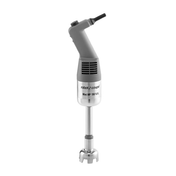 ROBOT COUPE | Mini MP 190 V.V. - Stabmixer inkl. Mixstab 190mm - 270 Watt - 2000 bis 12.500 U/min - 9 Geschwindigkeitsstufen
